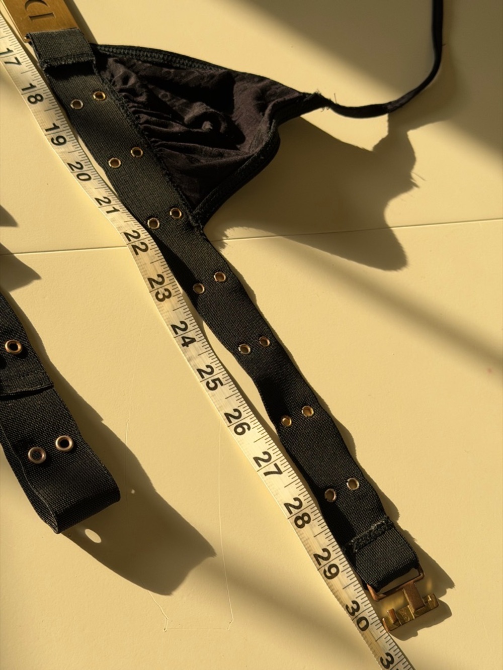 Vintage John Galliano Era Dior Monogram Bikini – Black & Gold - Picture 10 of 13